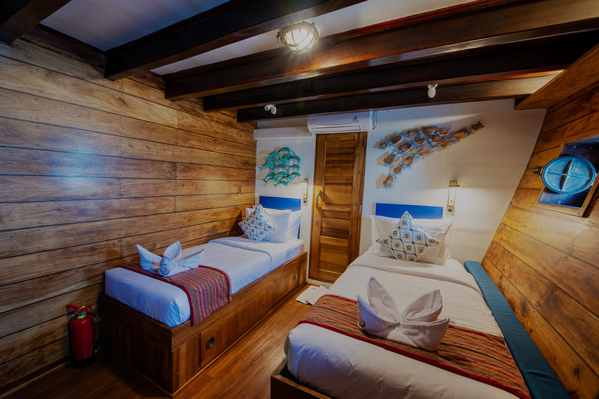 Lower Deck Twin Cabin