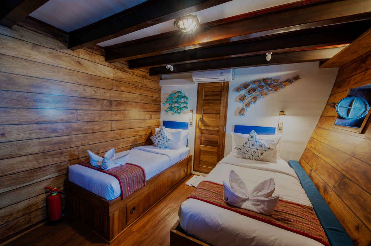 Lower Deck Twin Cabin