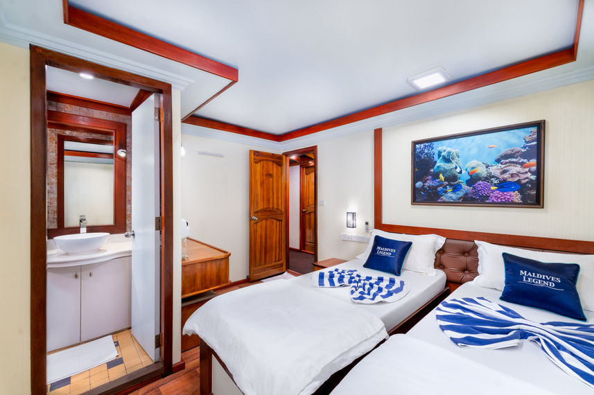 Cabina ponte inferiore - Legend Zen