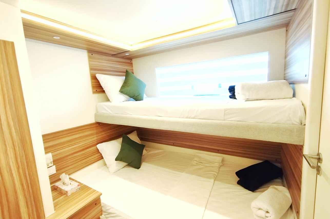 Bunk Bed Cabin Upper Deck