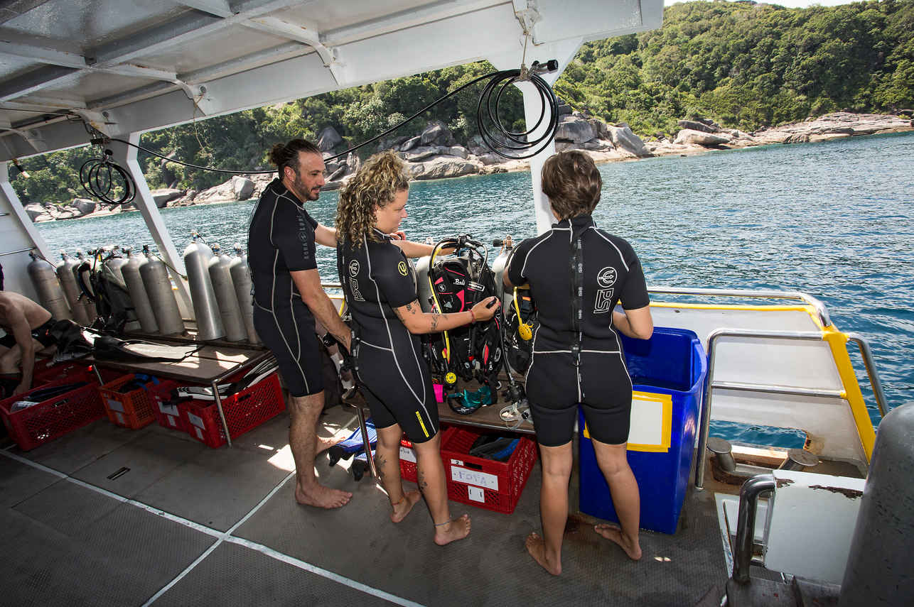 Dive deck - Stingray