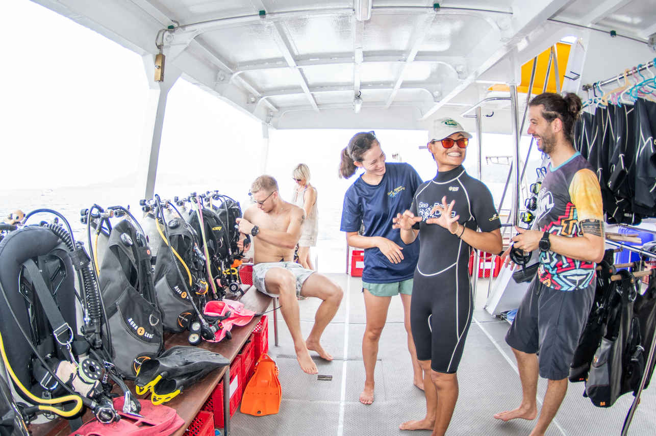 Dive deck - Stingray