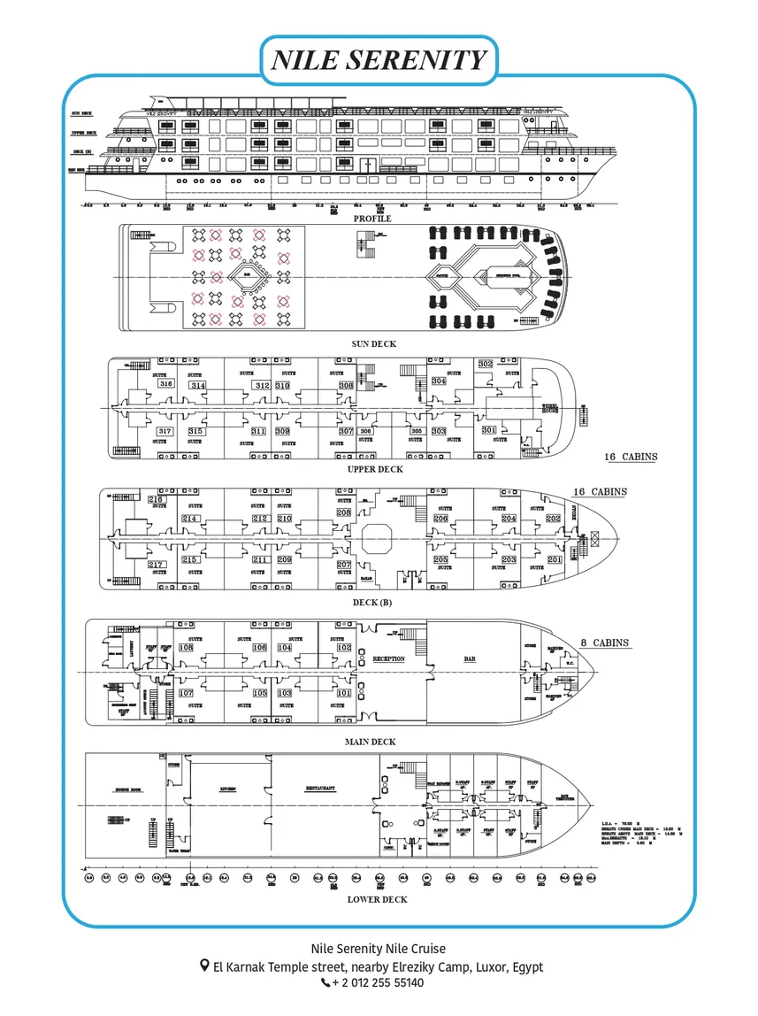 disposizione del ponte