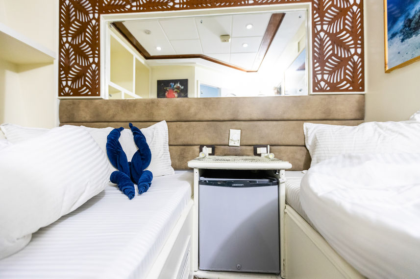 Lower Deck Twin Cabin