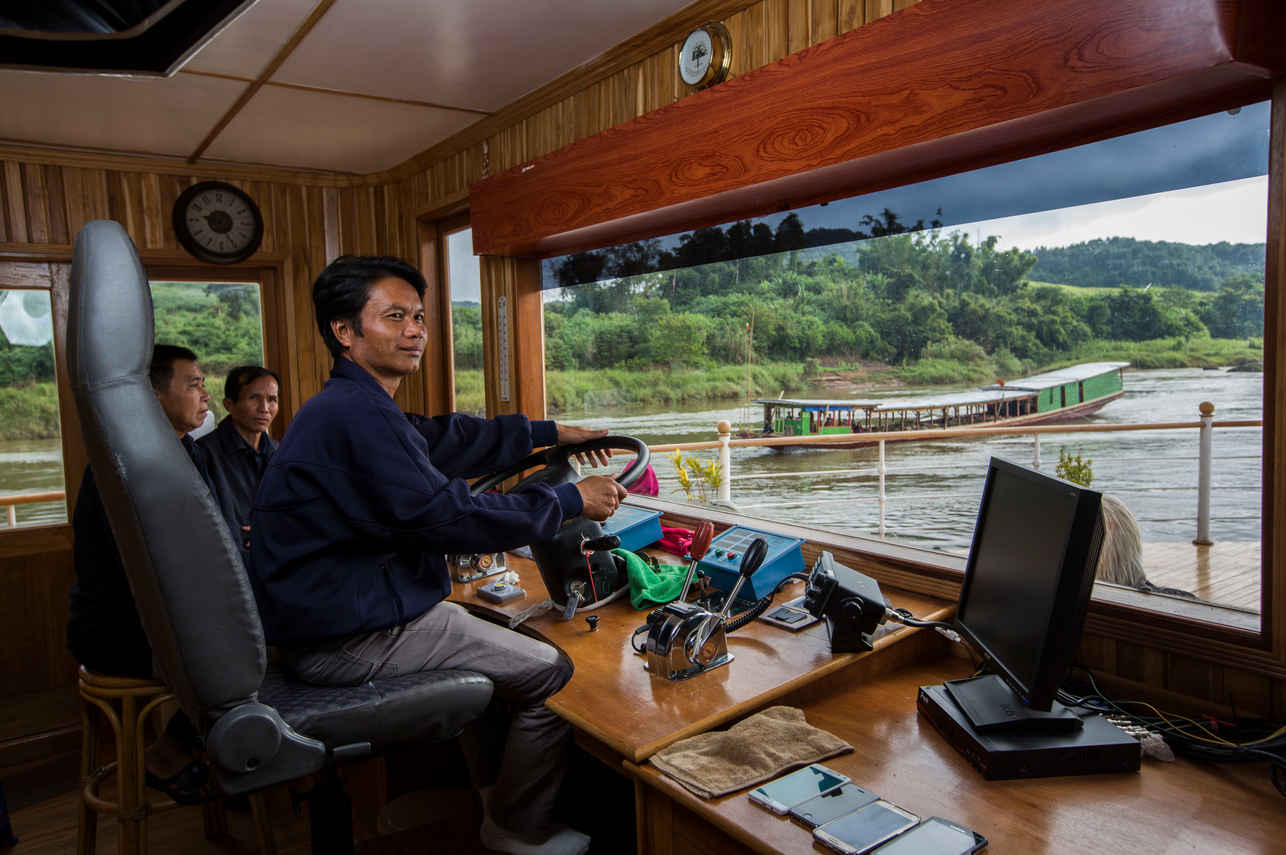 Captain's Helm - RV Champa Pandaw