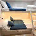 Main Deck  Twin bunk bed