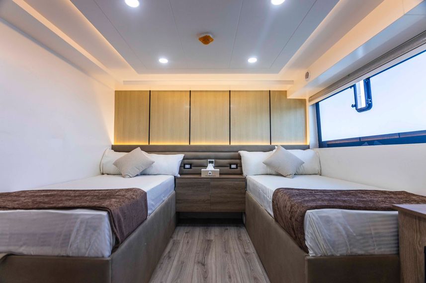 Sun Deck Twin Cabin