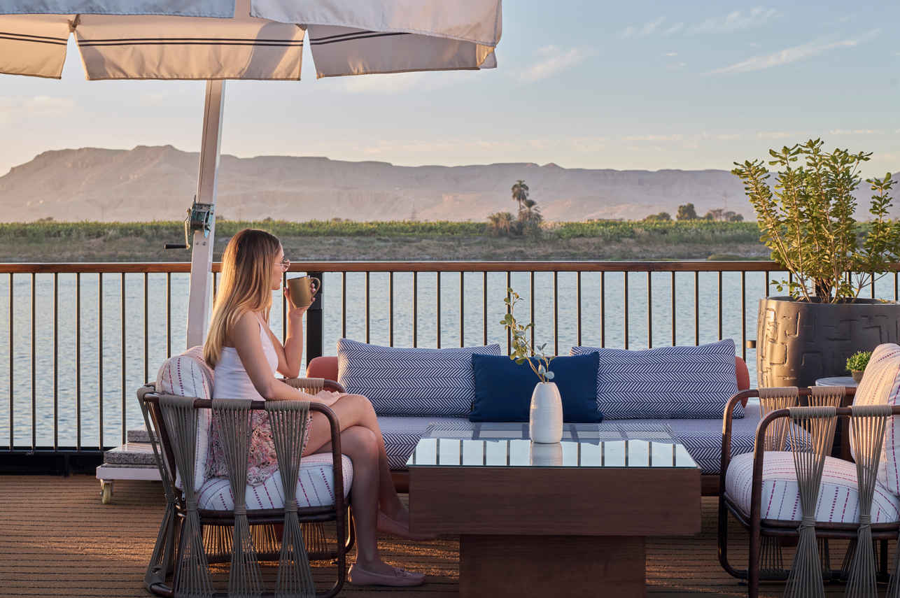 Outdoor Lounge - Mazaj Sia Dahabiya