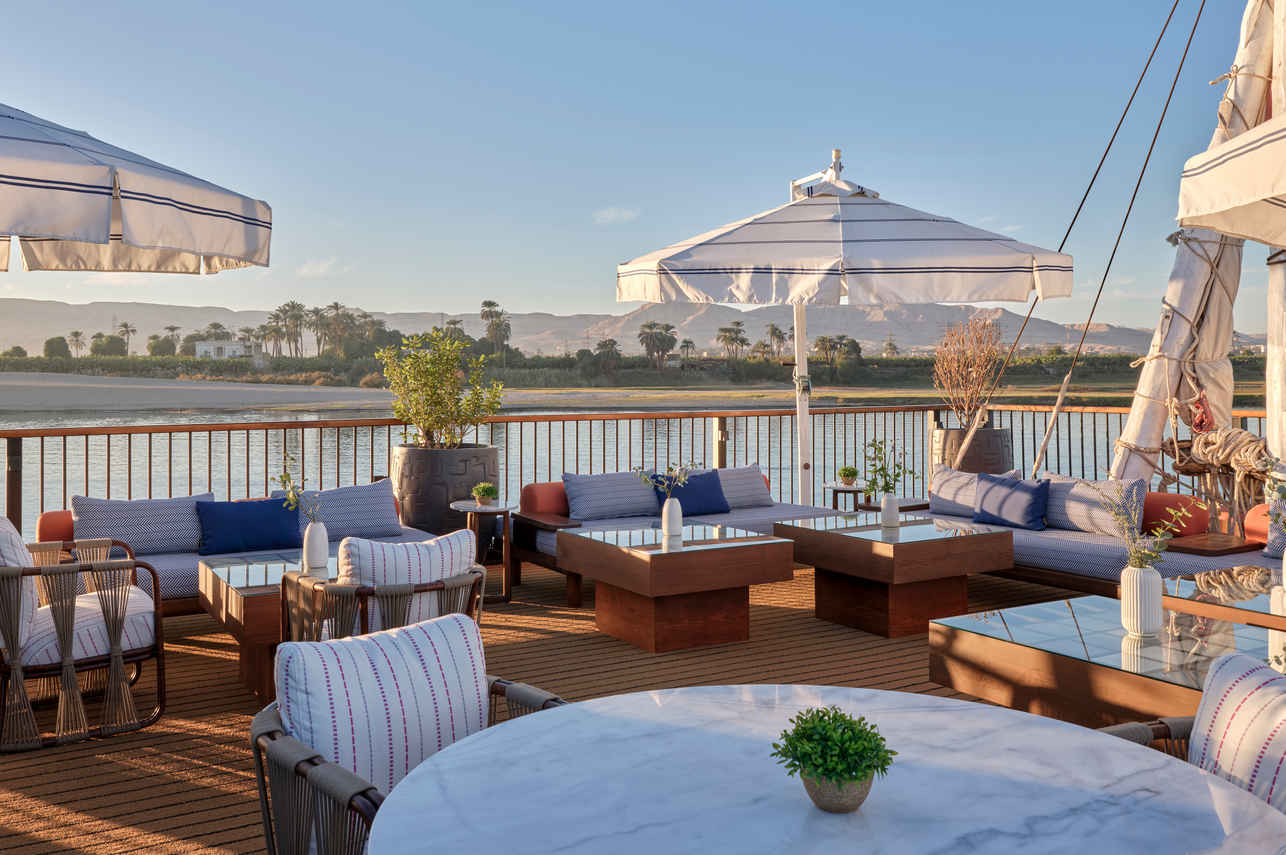 Outdoor Lounge - Mazaj Sia Dahabiya