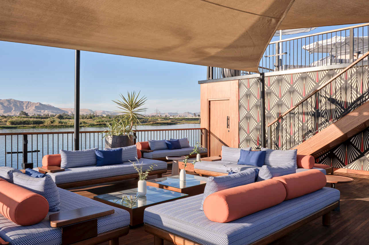 Outdoor Lounge - Mazaj Sia Dahabiya