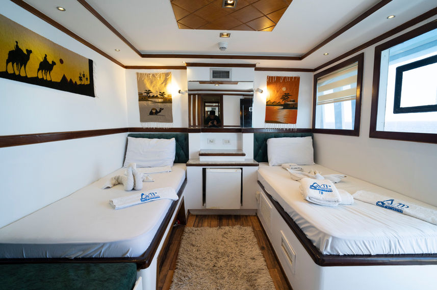 Twin Cabin - Upper Deck
