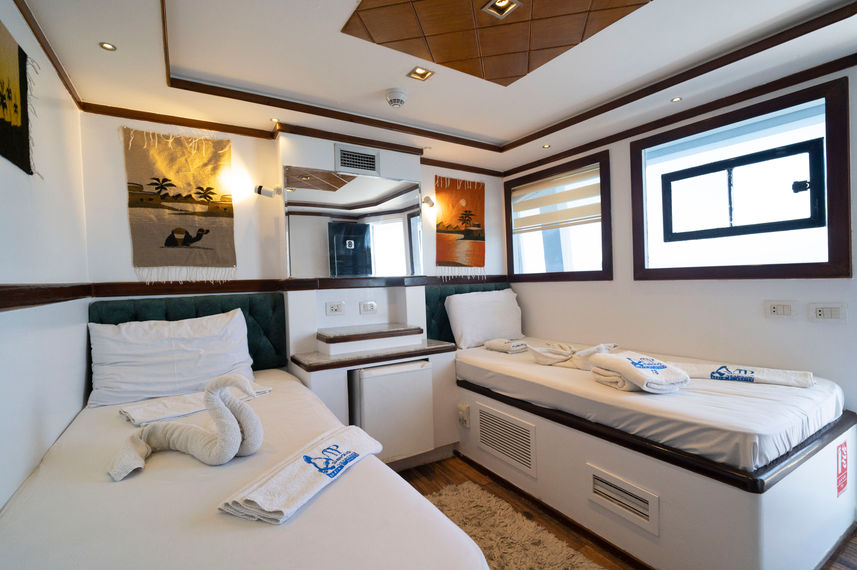 Twin Cabin - Upper Deck
