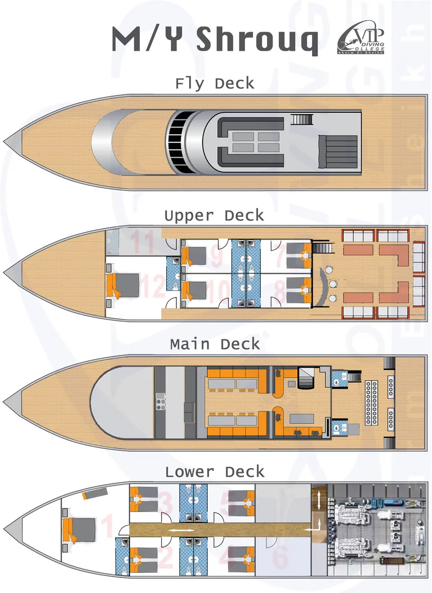 поэтажный план