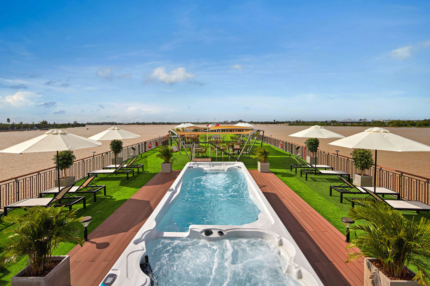 Sun Deck - Mekong Discovery