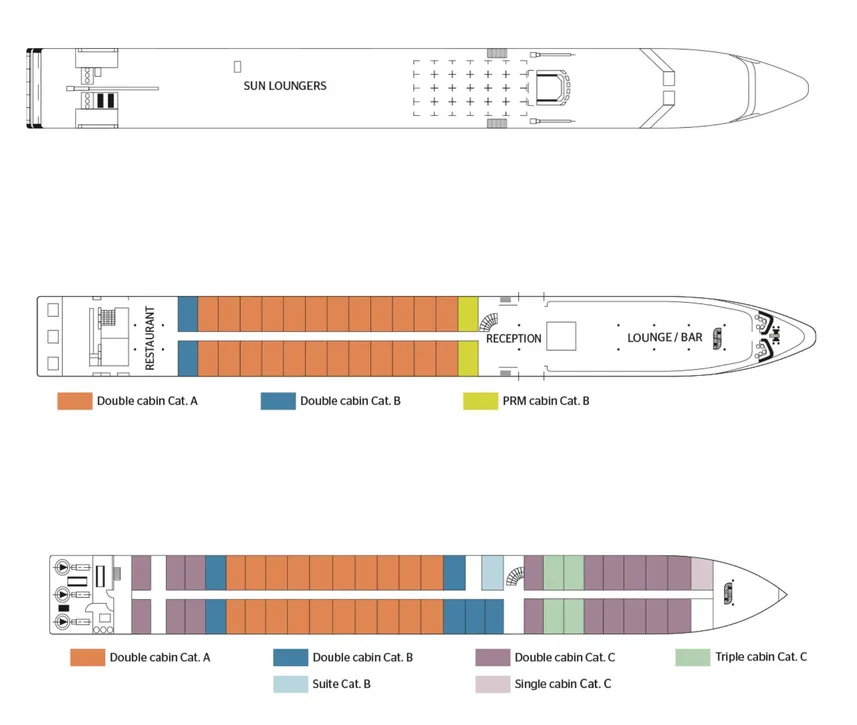 disposizione del ponte