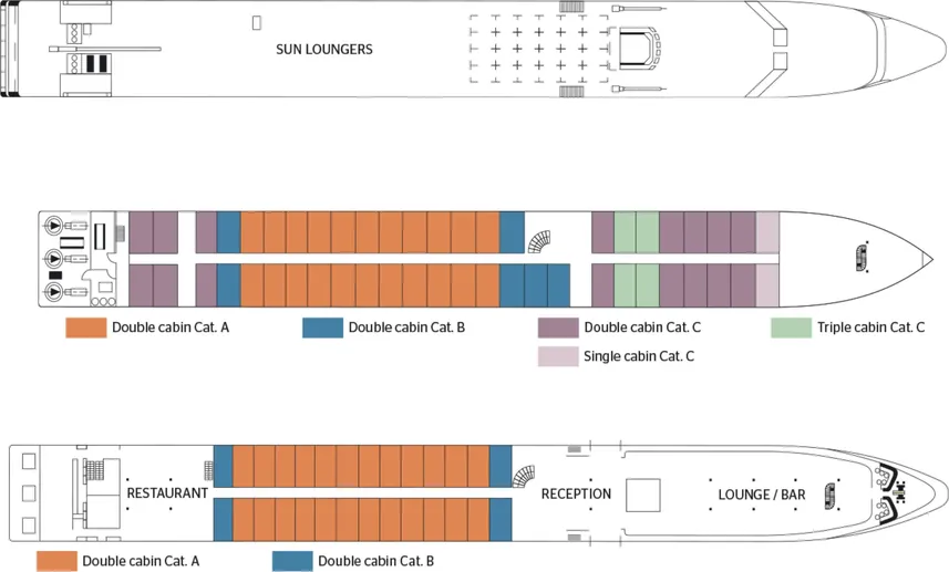 disposizione del ponte