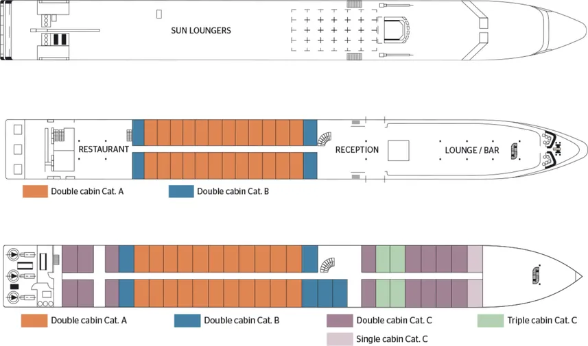 disposizione del ponte
