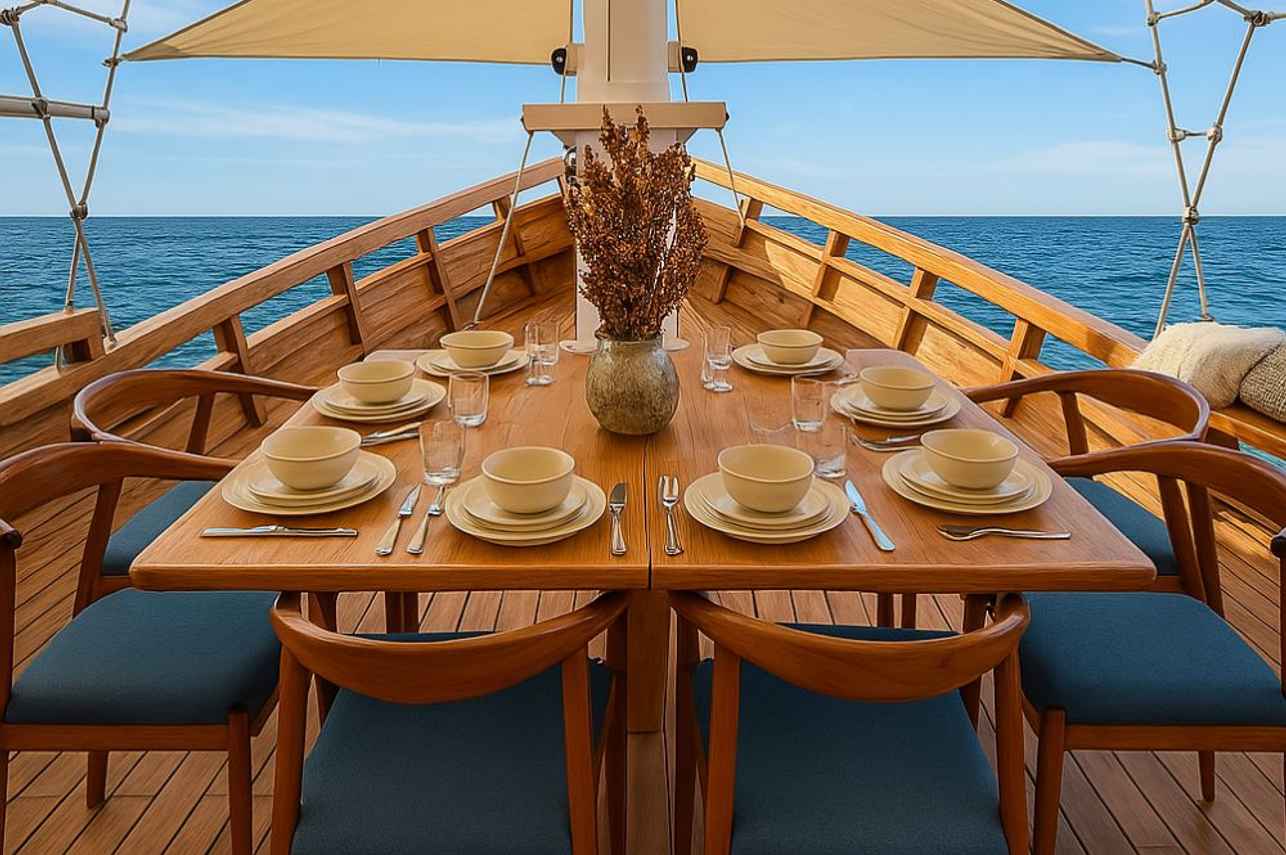 Outdoor Dining - Blue Lotus