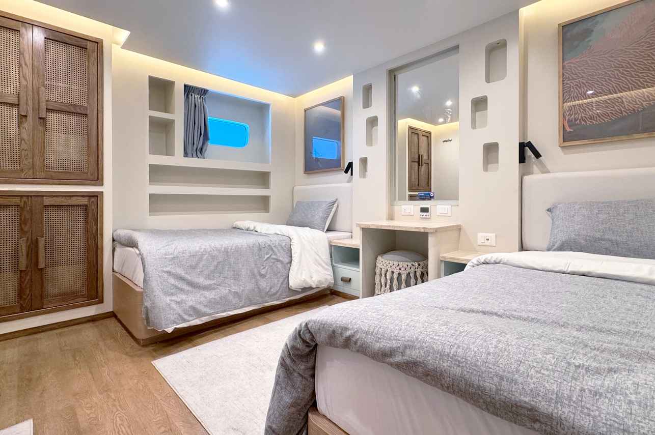 Lower Deck Twin Cabin