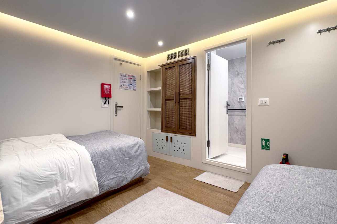 Lower Deck Twin Cabin