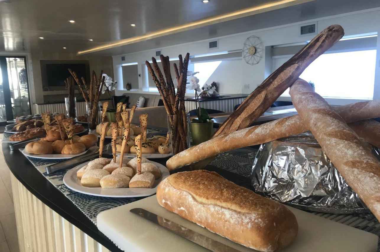 Food on board - MY Destiny