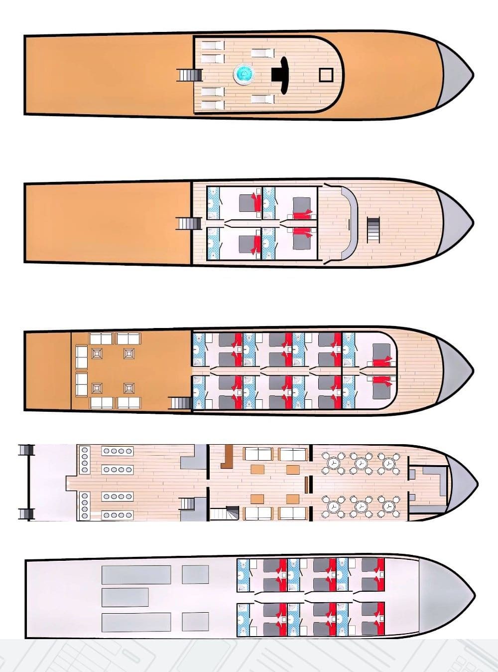 поэтажный план