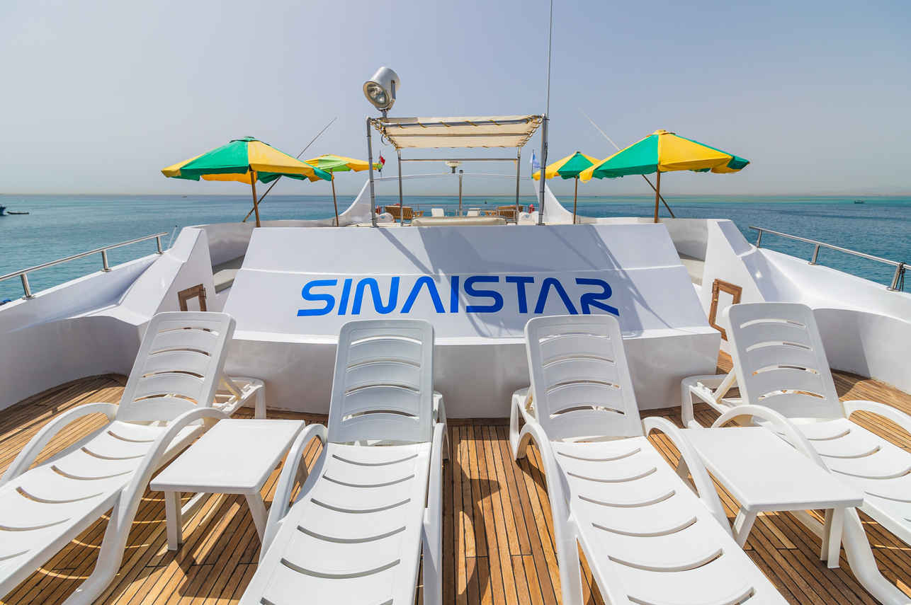 Sun Deck - MY Sinaistar