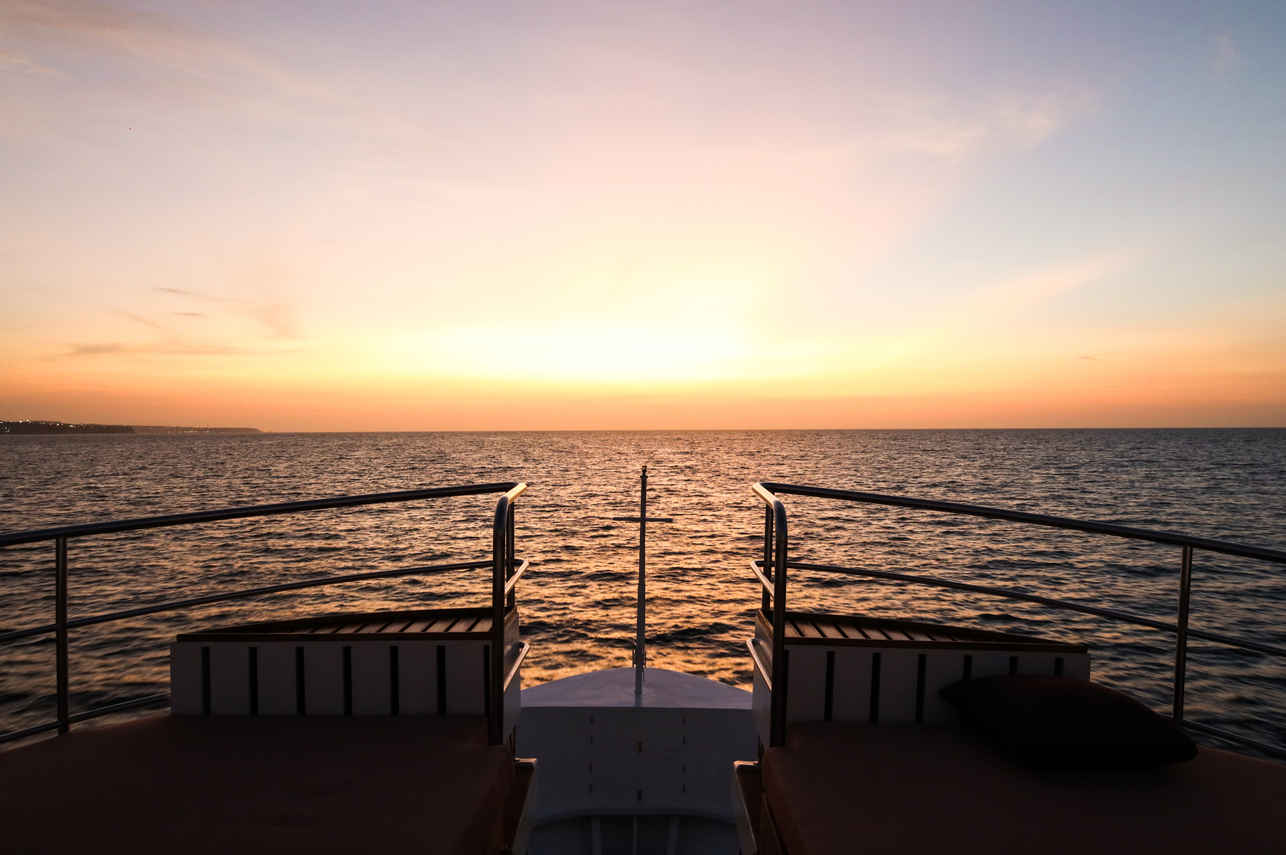 Coucher de soleil  - Kontiki Wayra