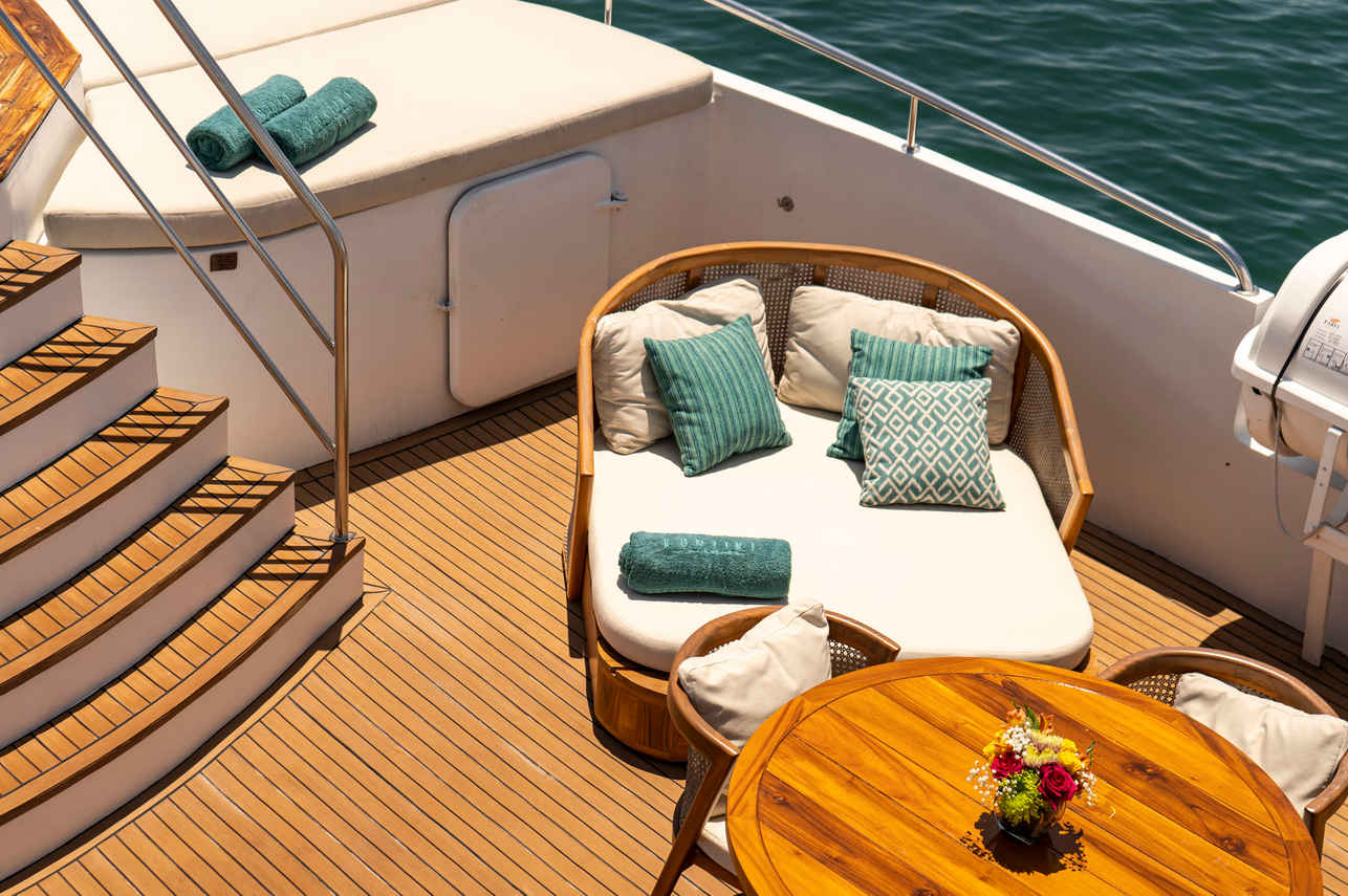 Terrasse - Kontiki Wayra