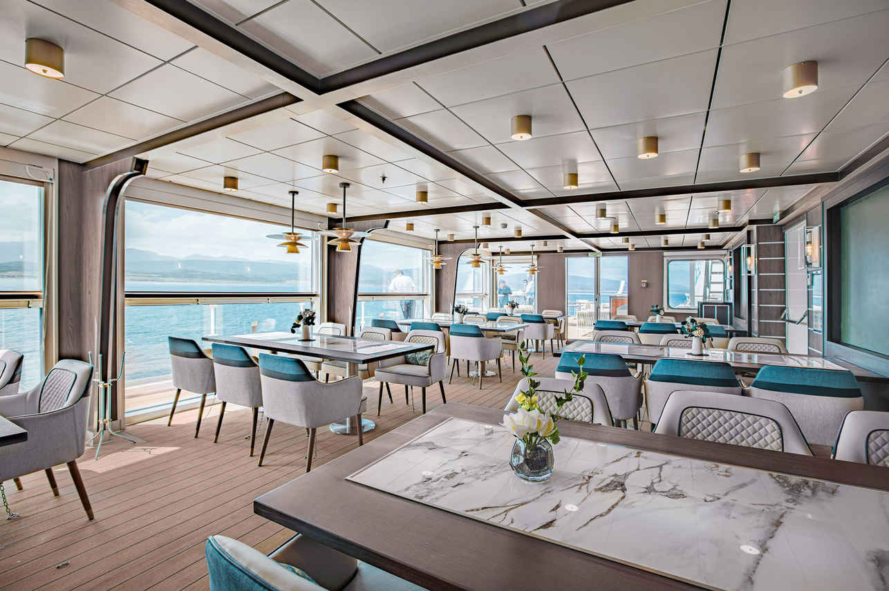 Sala de Jantar - Ocean Victory Arctic