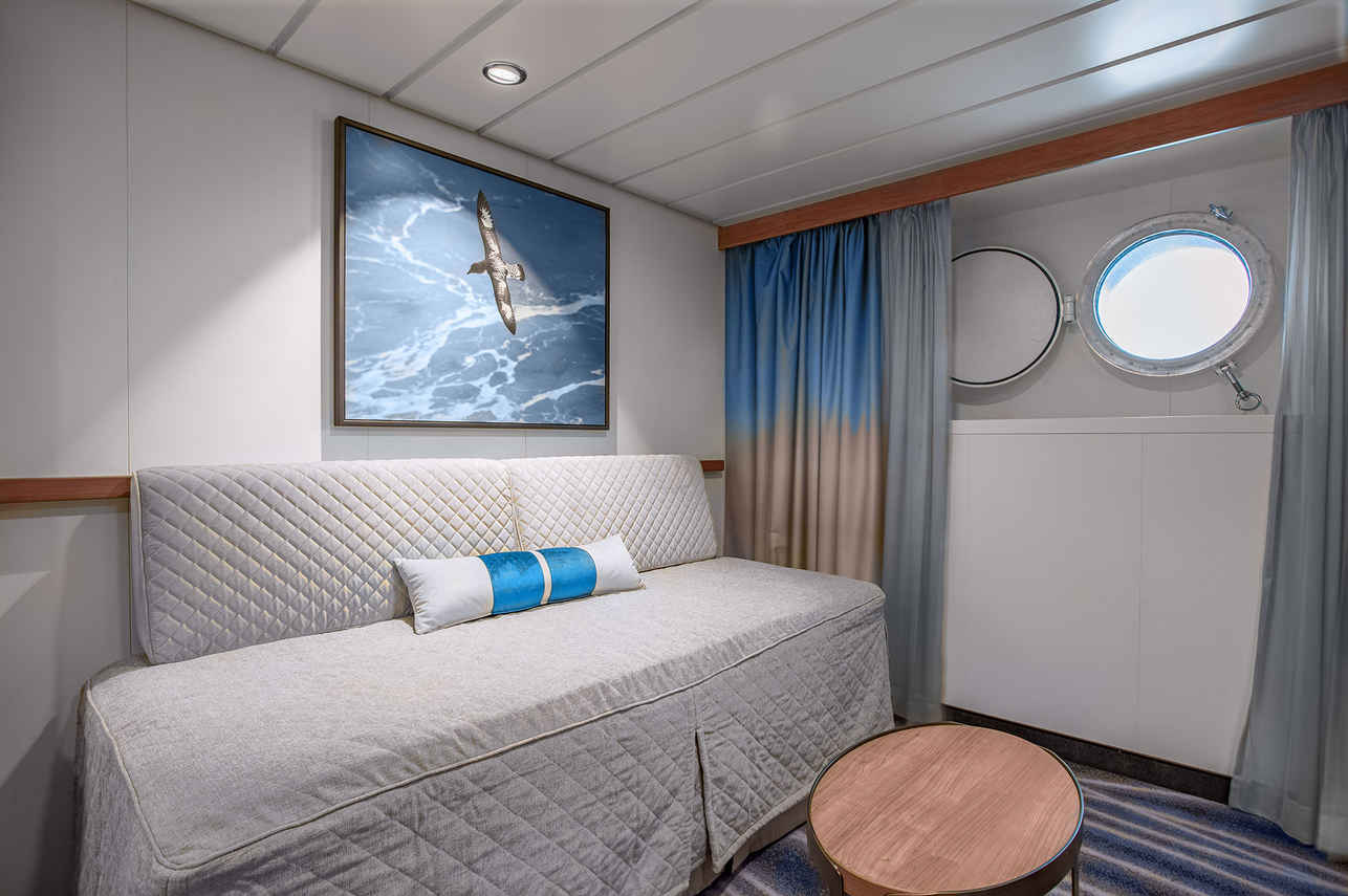 Category G Porthole Single Stateroom