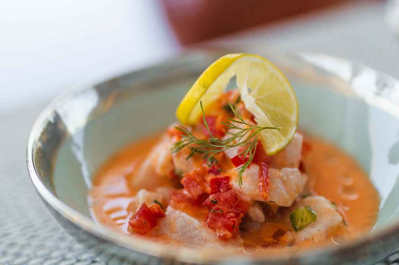 Comida a bordo - Aqua Mare