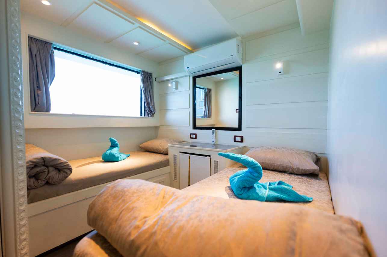 Hut met twee eenpersoonsbedden - Marselia Star