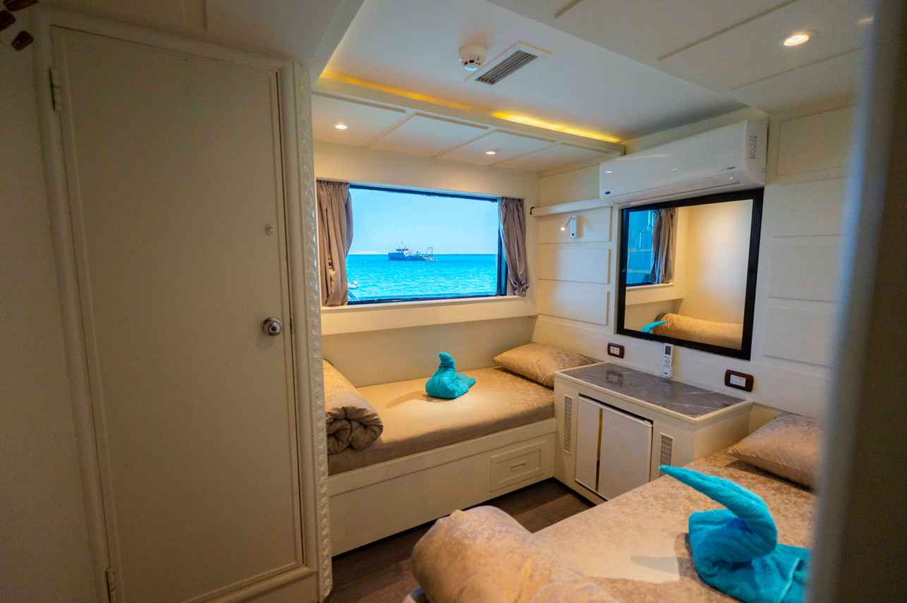 Hut met twee eenpersoonsbedden - Marselia Star