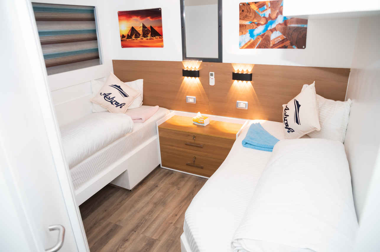 Cabine no Deque Superior - Ashrafy