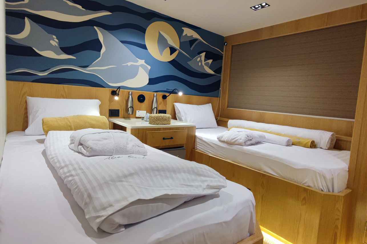 Lower Deck Twin Cabin