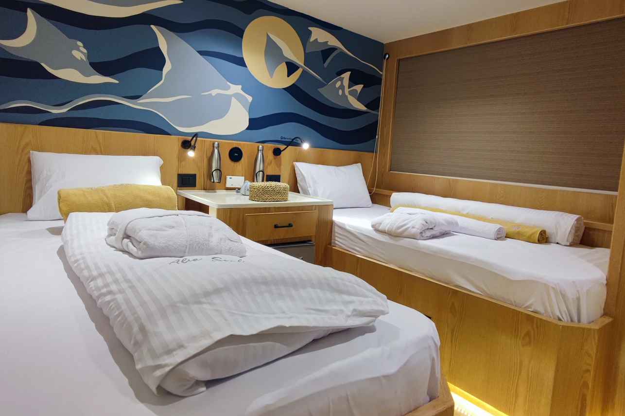 Lower Deck Twin Cabin