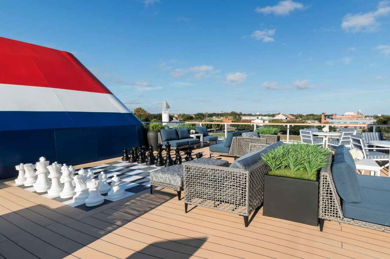 Deque aberto - American Pioneer