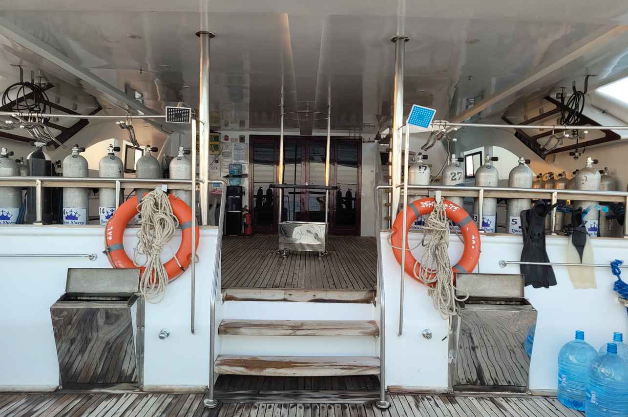 Tauch-Deck - Queen Sherry