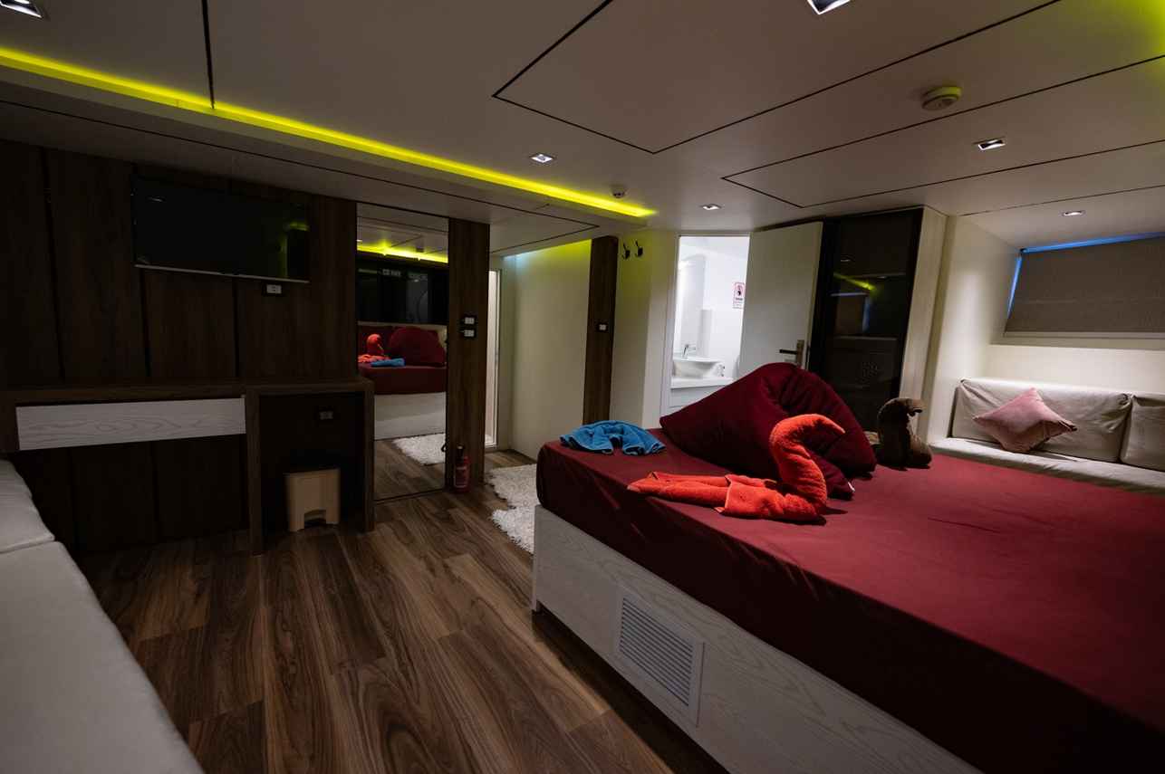 Double Bed Lower Deck Cabin