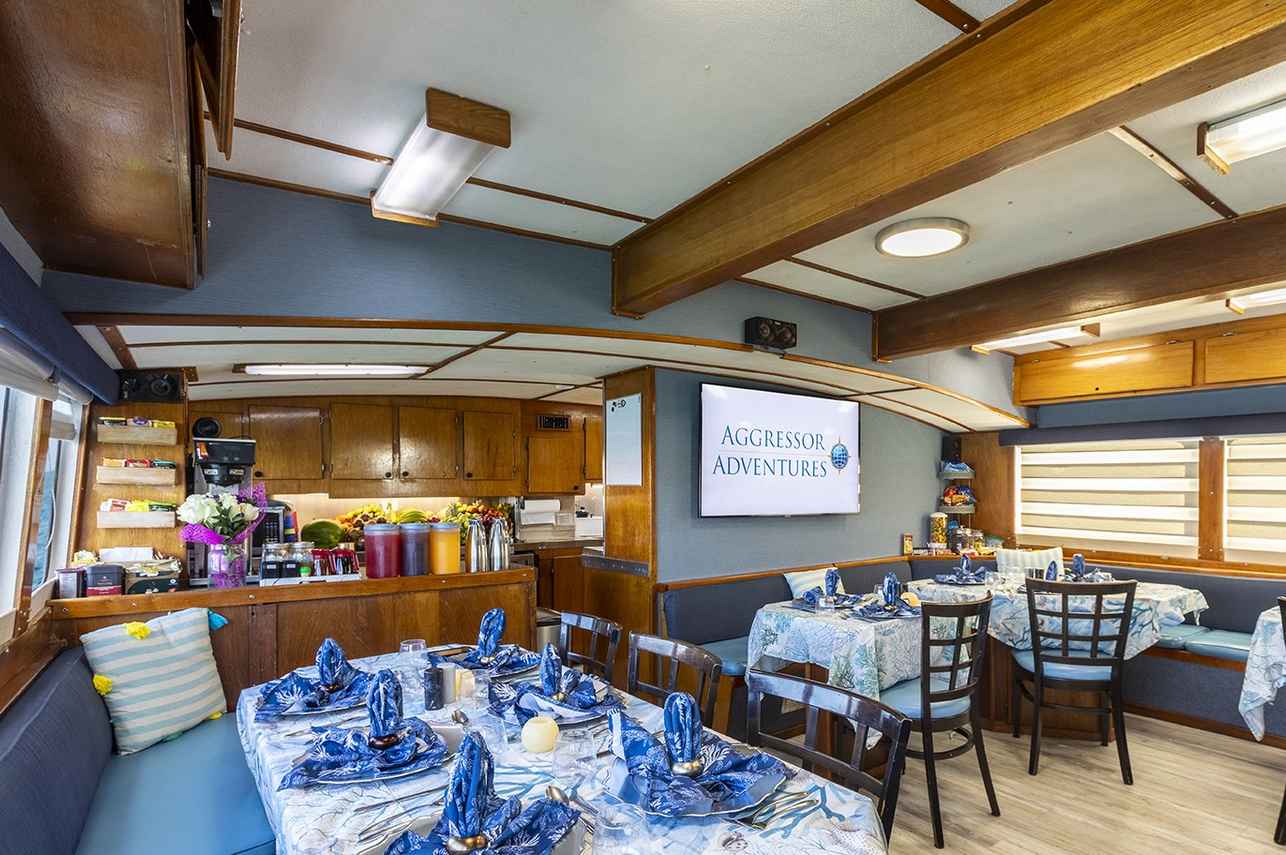 Dining Room - Belize Aggressor V