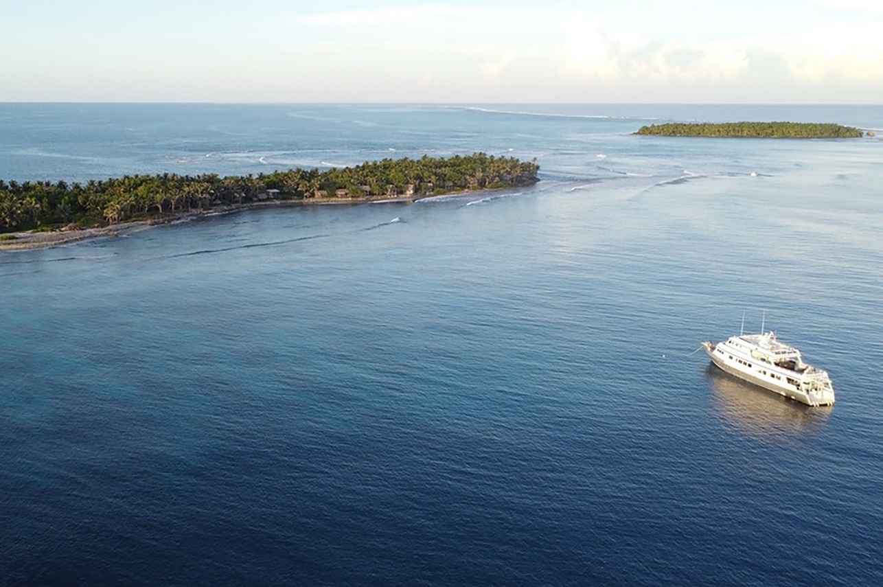 Aerial View - Belize Aggressor V