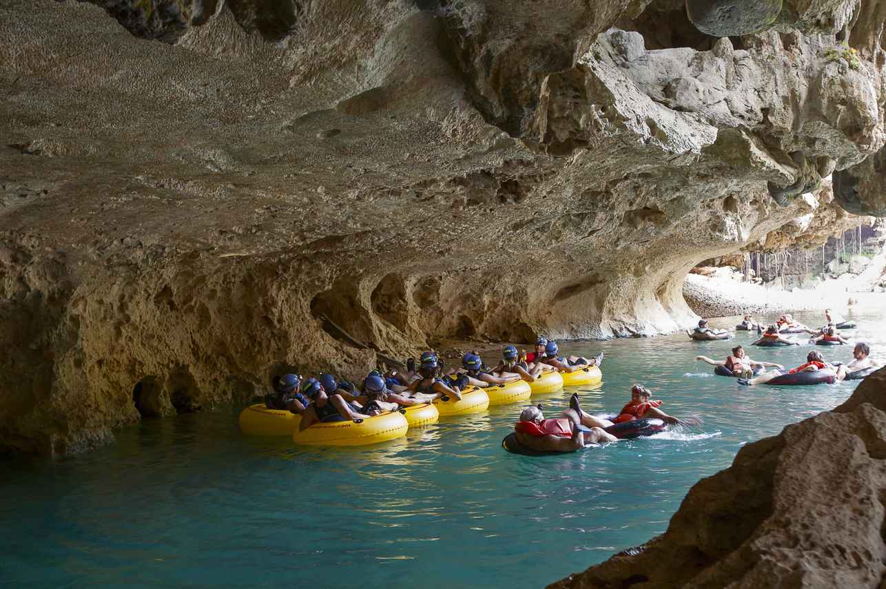 Cave Tubing