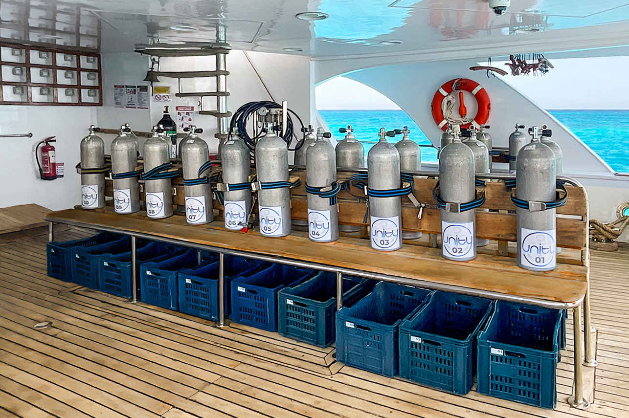 Plancia per immersioni - Unity