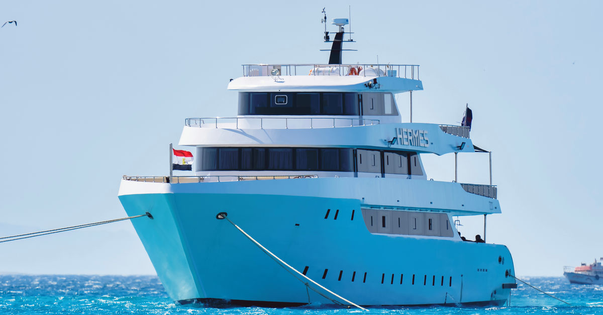 Hermes Egypt — vessel photograph