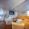 Salon interior - Adriatic Blue