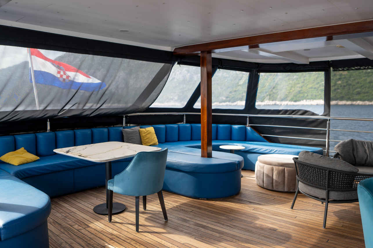 Outdoor Lounge - Adriatic Blue