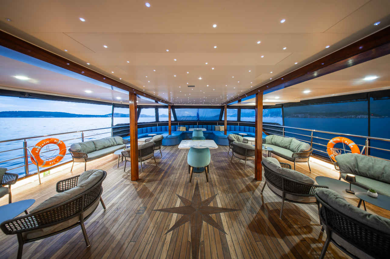 Outdoor Lounge - Adriatic Blue