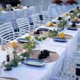 Abendessen im Freien - Yasawa Princess II