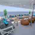 Outdoor Lounge - Blue Diamond
